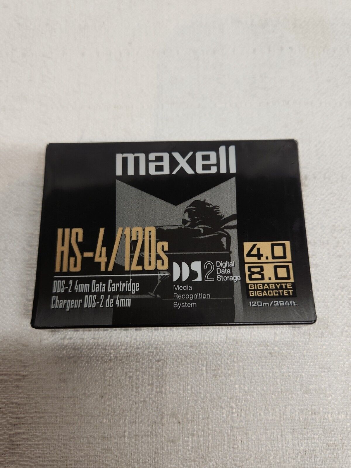 NEW 1 Pack of Maxell HS-4/120s Data Cartridge DDS-2 4mm Cartridge