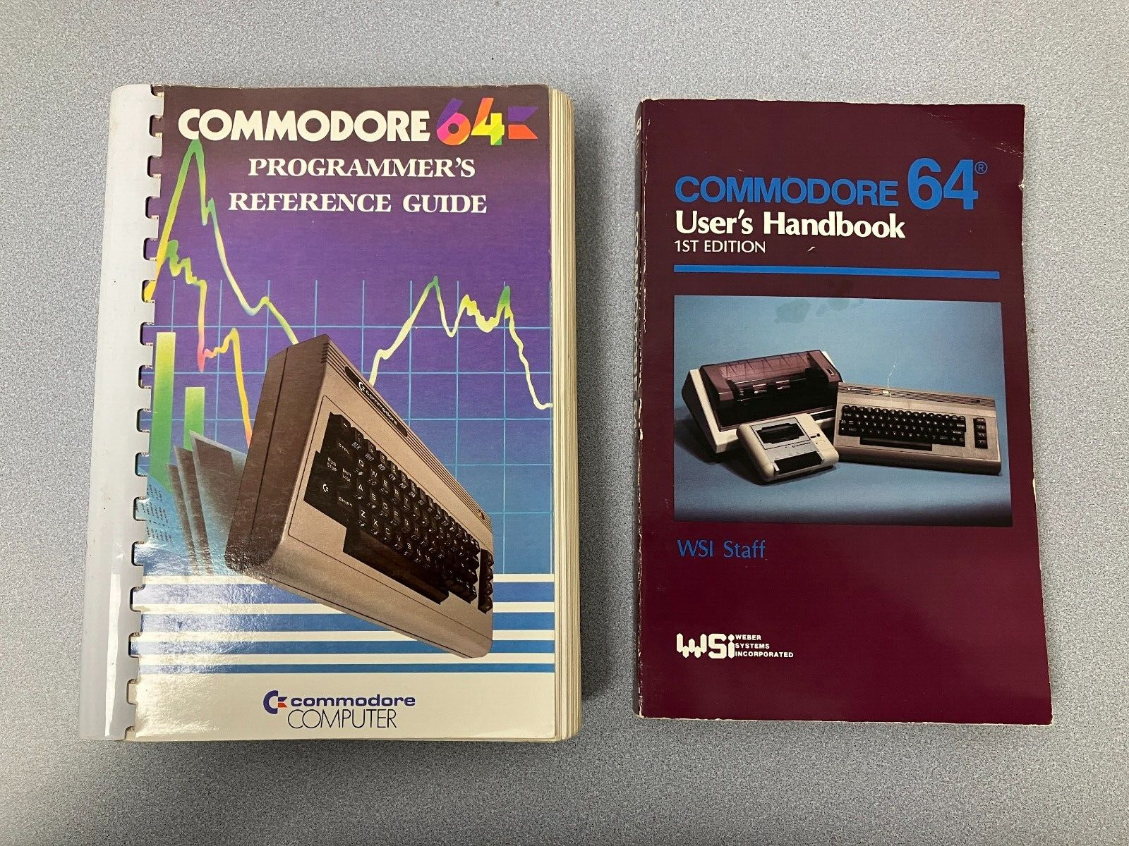 Commodore 64 Programmer's Reference Guide and User's Handbook Vintage Manuals