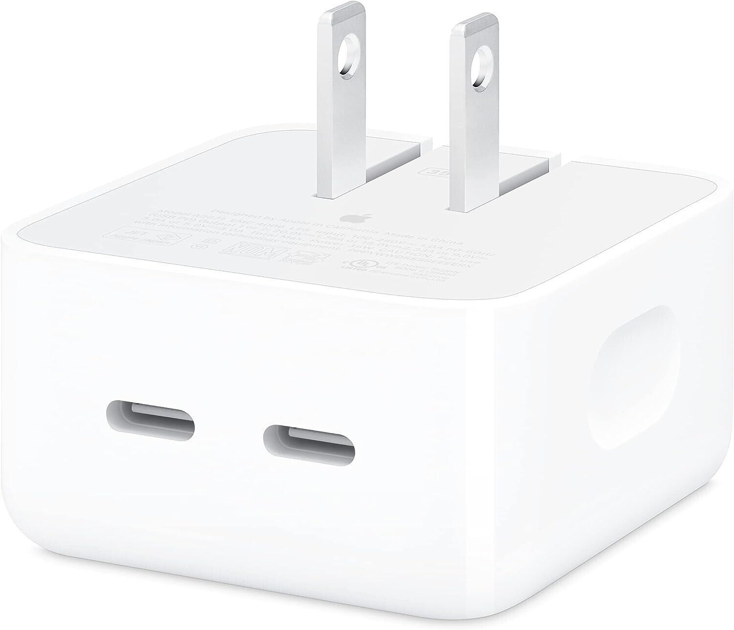 ✅  Genuine Apple 35W Dual USB-C Port Compact Power Adapter A2571 A2579 ✅ ⭐⭐⭐⭐⭐