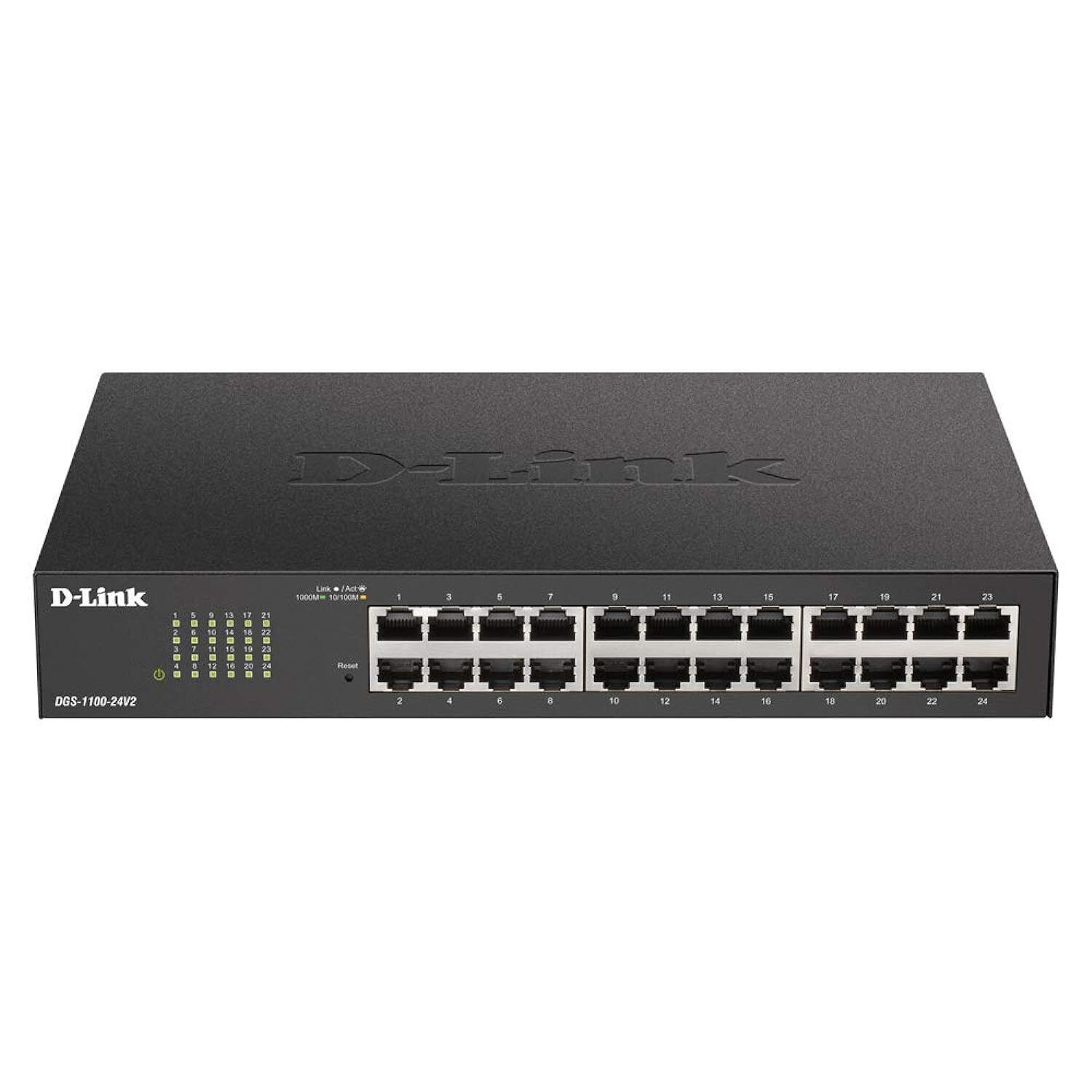 D-Link Ethernet Switch, 24 Port Gigabit Easy Smart Managed Network Internet De