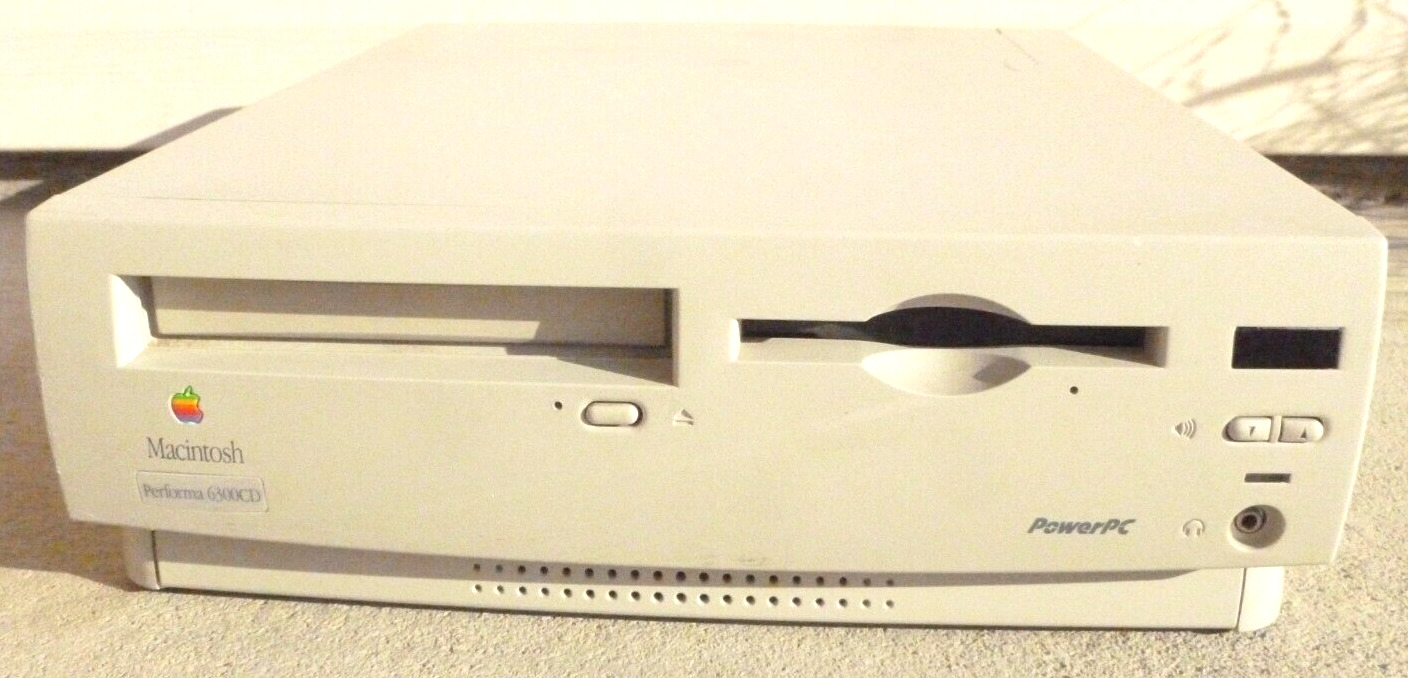 Vintage Apple Macintosh Performa Power PC Computer 6300CD Mac iMac