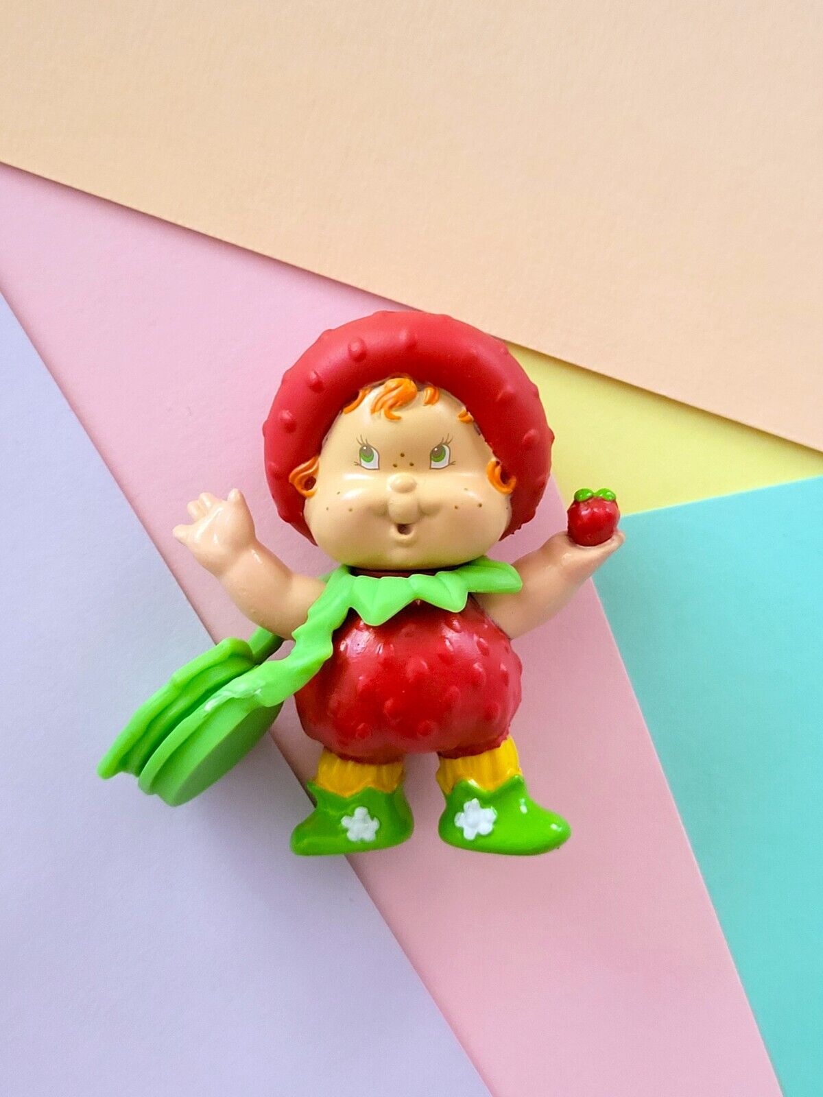 Custom Strawberry Shortcake fairy garden Berrykin Critter Doll ABS Plastic