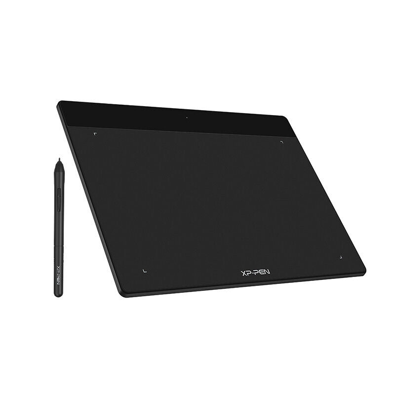 Xp-pen Deco Fun L Graphics Drawing Tablet Painting Battery-free Stylus Black US
