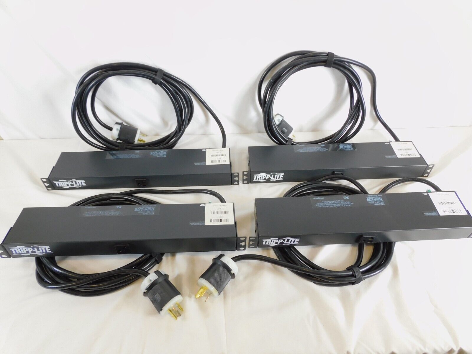 PDU1220 TrippLite Single-Phase 120V PDU, 13 NEMA 5-15/20R Outlets - LOT OF 4