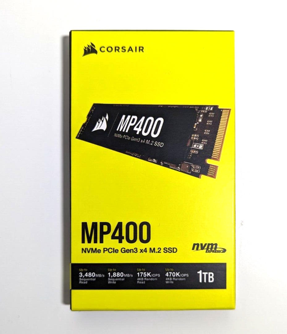 RV - Corsair CSSD-F1000GBMP400R2 MP400 NVMe PCLe Gen3 x4 M.2 SSD 1TB