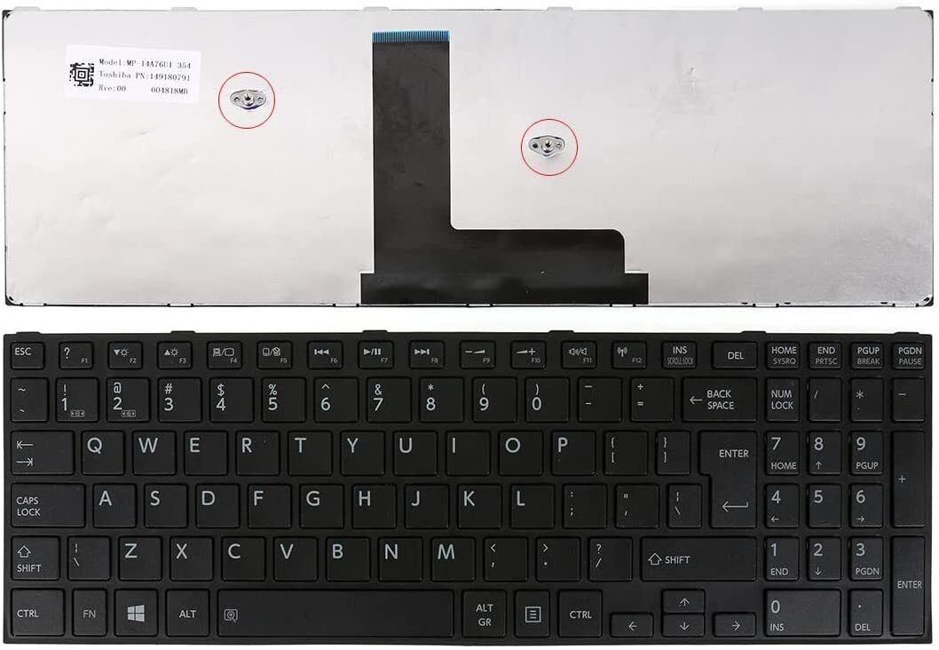 New Keyboard for Toshiba Satellite C55-B5296 C55-B5298 C55-B5299 C55-B5300