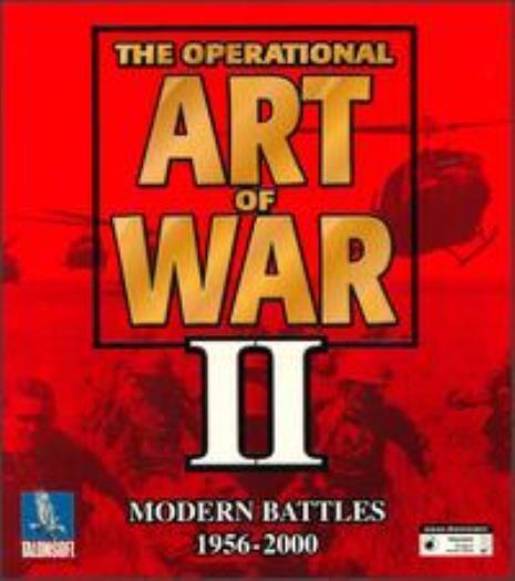 The Operational Art Of War II 2 Modern Battles PC CD wars thru 1956 & 2000 game