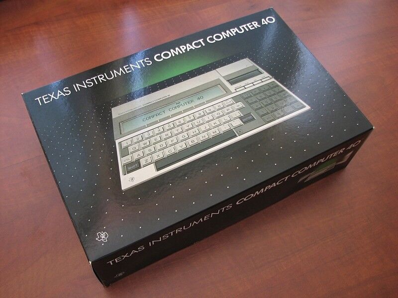 NEW RARE Vintage 🔴 1983 NOS Texas Instruments TI-CC40 Basic Pocket 🔴 Computer