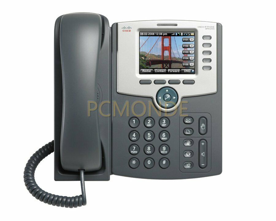 Cisco SPA525G2 5-Line Voice Over IP Phone - Grade A (SPA-525G2)