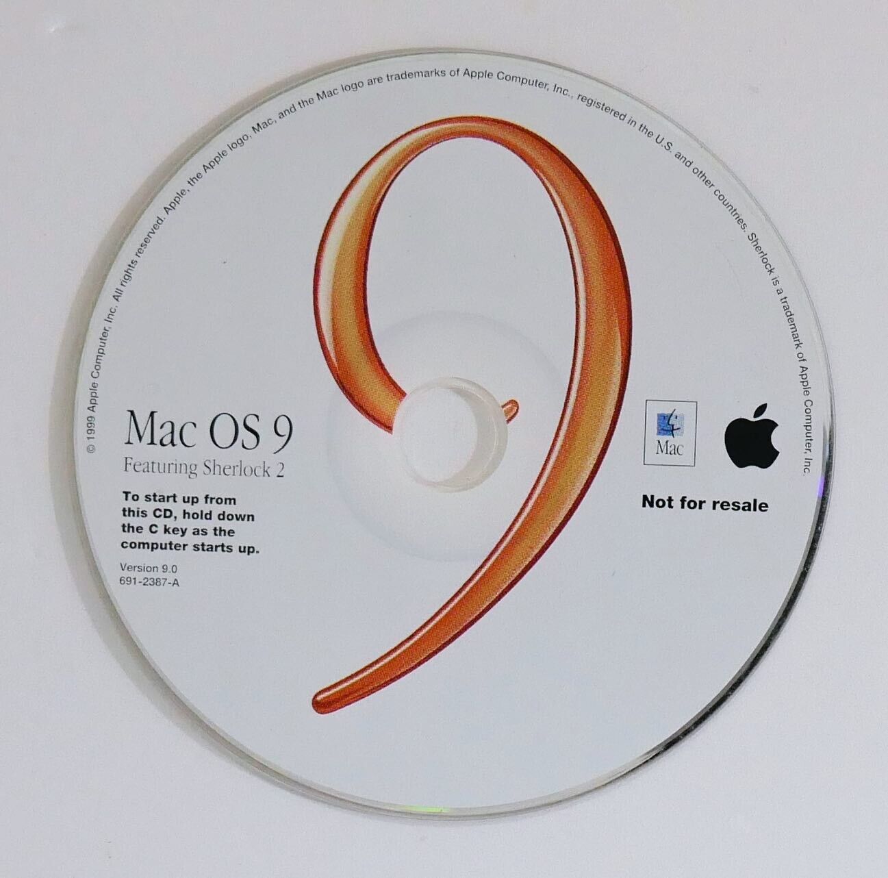 Apple Mac System 9.0 Install CD