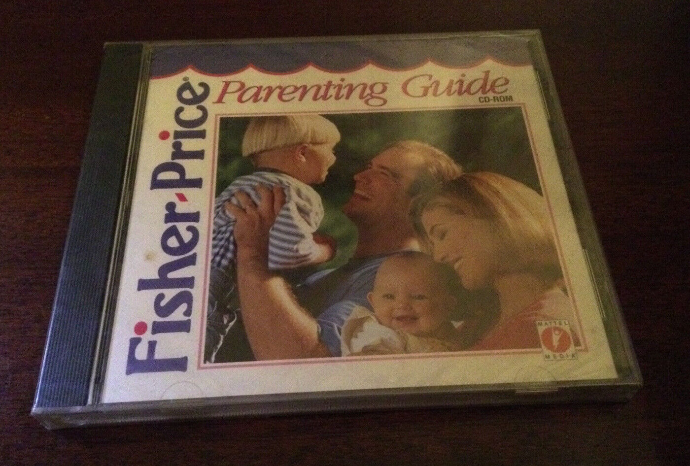 Fisher Price Parenting Guide CD ROM 1996 Sealed