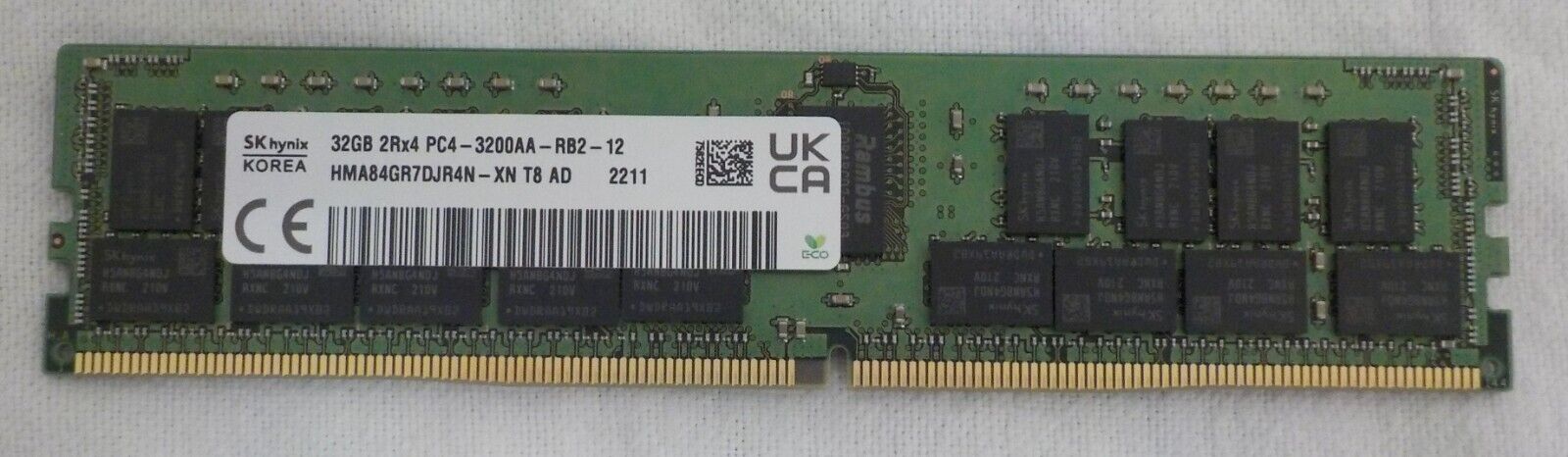SK Hynix 32gb DDR4-3200AA Server RAM - HMA84GR7DJR4N