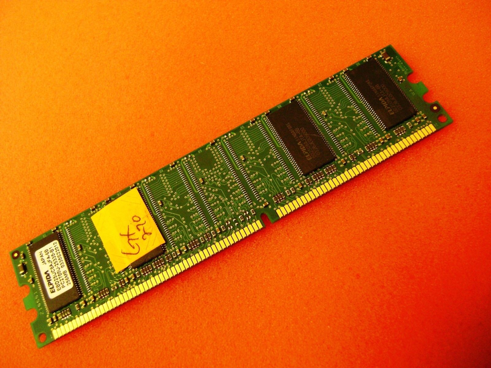 Dell Optiplex GX270 - ELPIDA 256MB DDR SDRAM 333MHZ PC2700 * EBD25UC8AJFA-6B