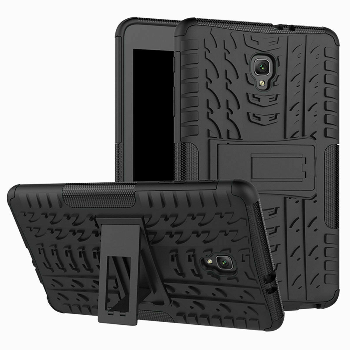 For Samsung Tab A 8.0'' 2017 T380 T385 Hybird Armor Shockproof Rubber Stand Case