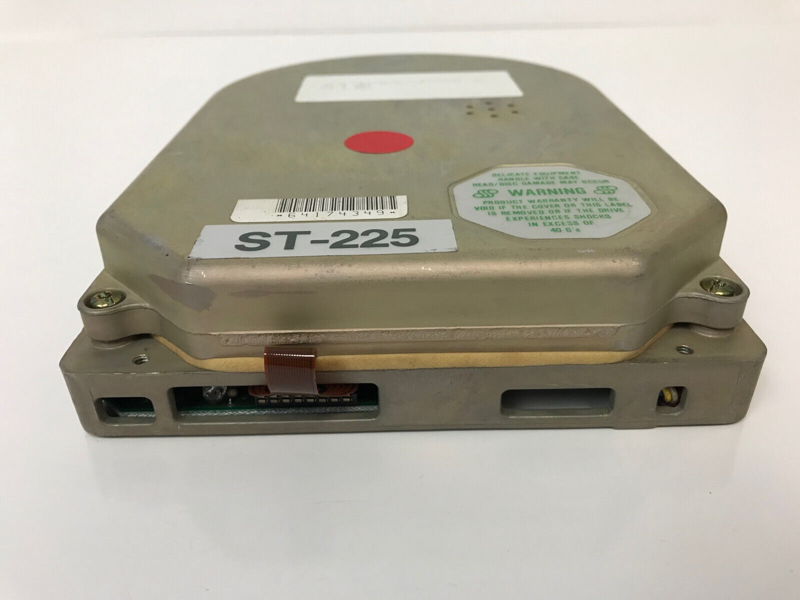 SEAGATE ST-225 ST225 20MB 5.25 MFM HARD DRIVE AS-IS FOR PARTS OR REPAIR
