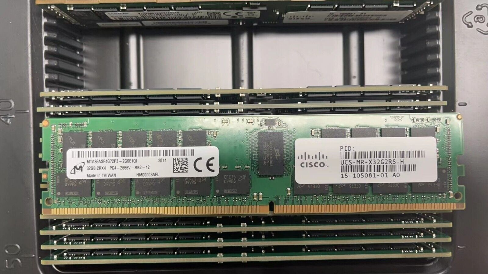 Cisco 32GB 2RX4 PC4-2666V Ddr4 Memory UCS-MR-X32G2RS-H