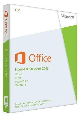 Microsoft Office Home and Student 2013 PKC 32/64bit English 79G-03550 Brand New
