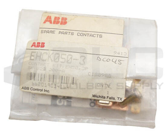NEW SEALED ABB EHCK050-3 CONACT KIT SPARE PARTS CONTACTS EH50 3P SK S22 200-A