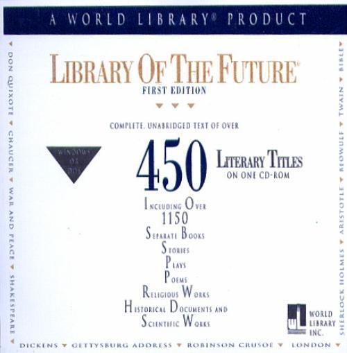 Library Of The Future CD-ROM for Win/DOS - NEW in SLEEVE