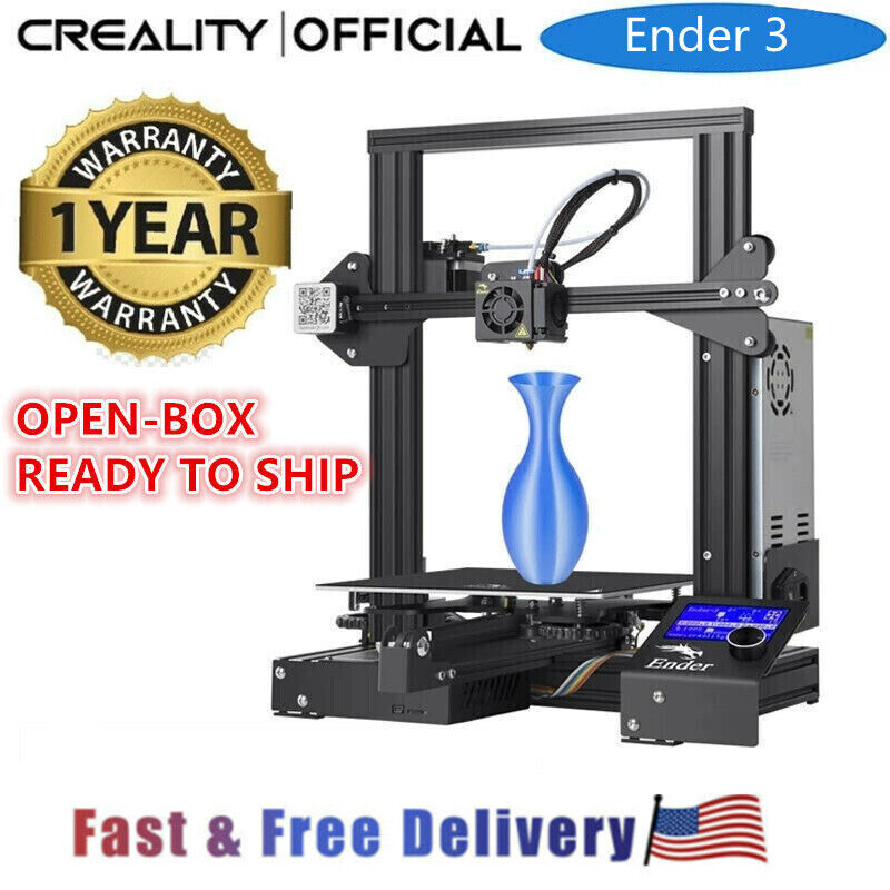 [OPEN-BOX] Brand New Official Creality Ender 3 3D Printer Kits US SHIP ON SALE