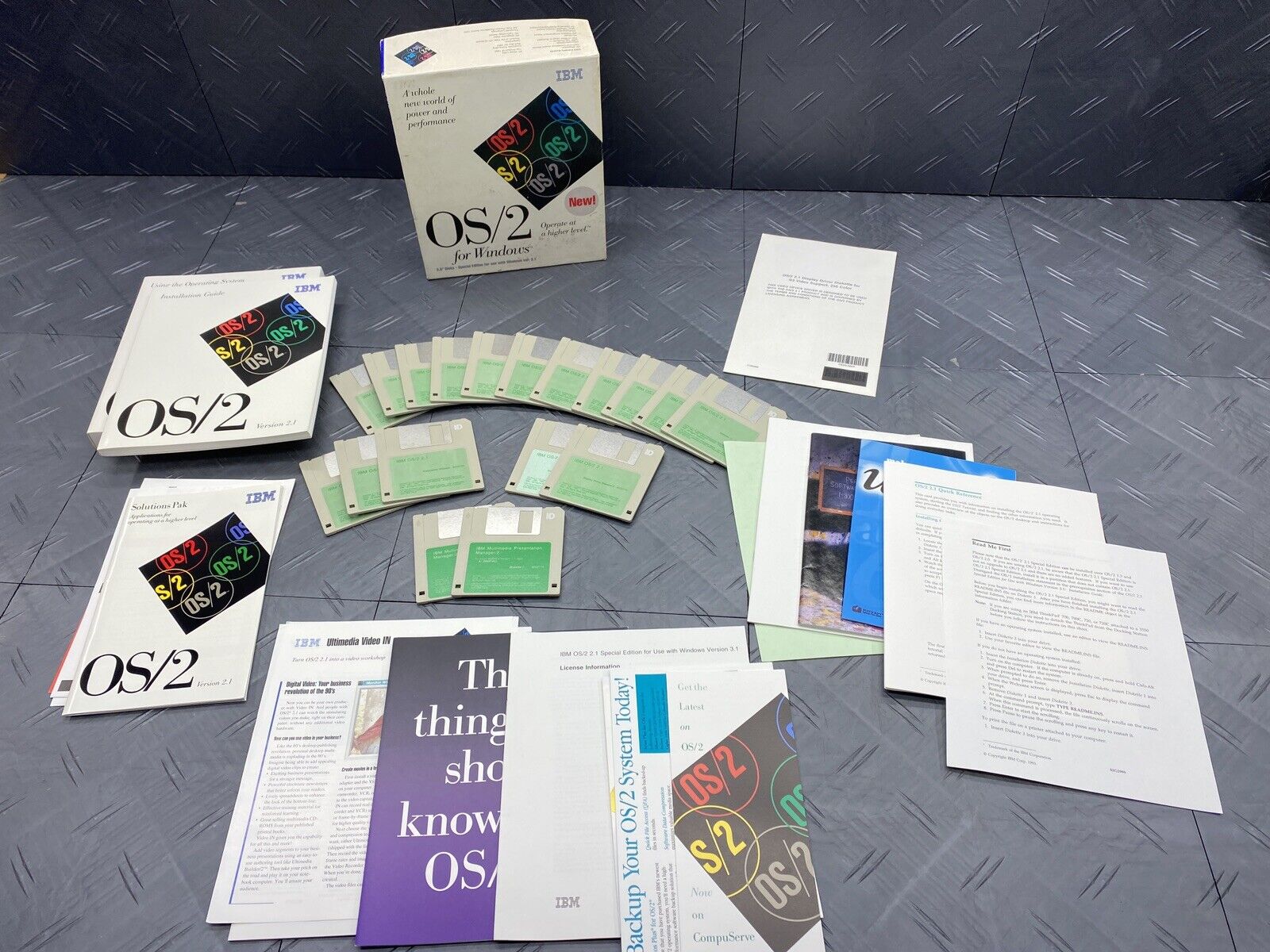 IBM OS/2 Version 2.1, Special Edition for Windows 3.5\