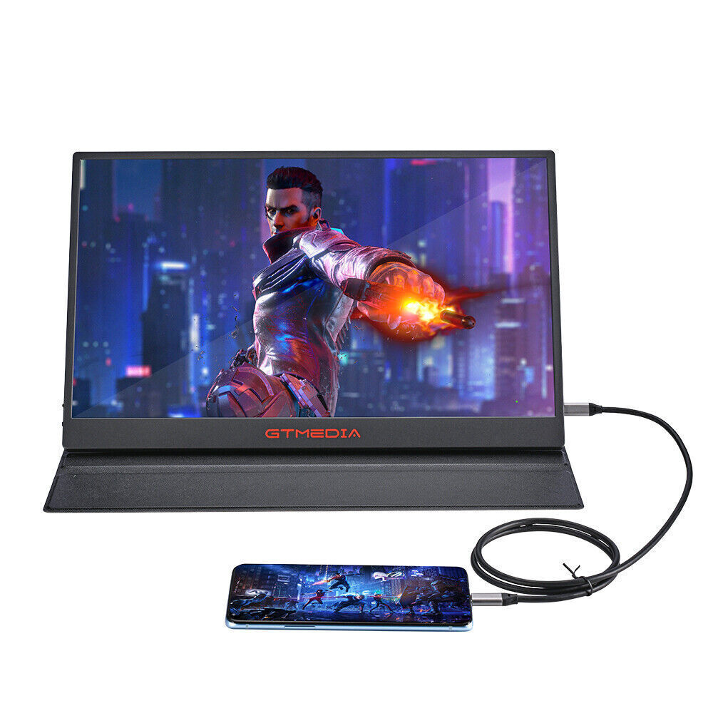 Portable Monitor 17.3'' 2.5K 165Hz Laptop Screen Extender Gaming Monitor for PS4