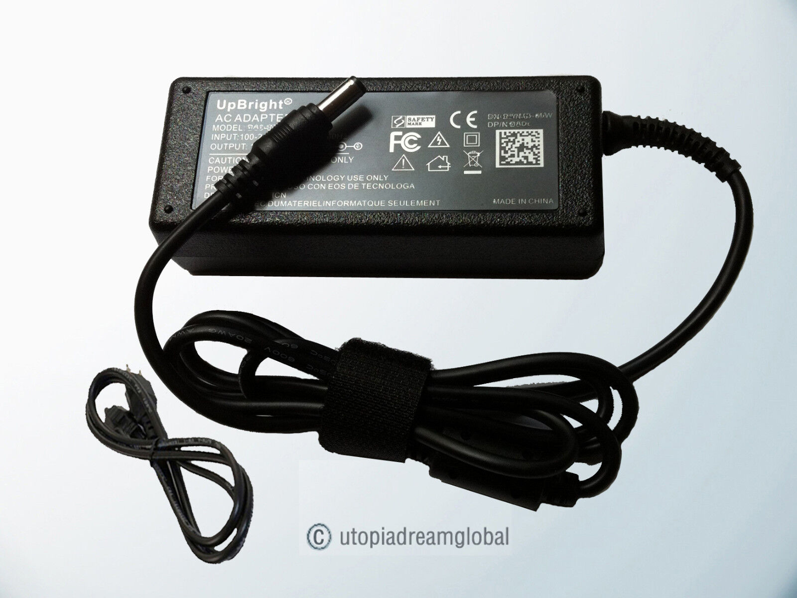 19V AC Adapter For Elo TouchSystems ET1725L-8CWF-1-G Touch Screen LCD Power Cord