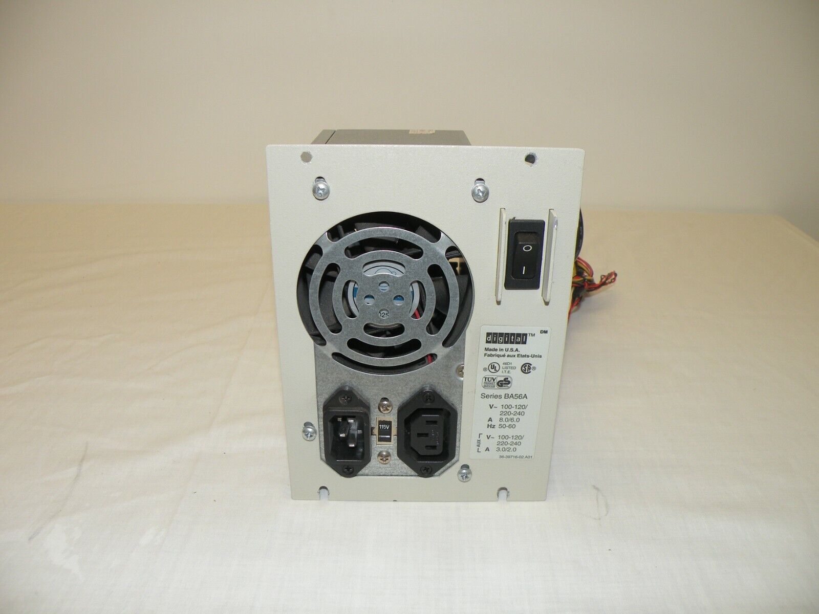DEC BA56A 300W SWITCHING PSU FOR INFOSERVER 1000 TOWER OEM AUSTIN MODEL LC-200C