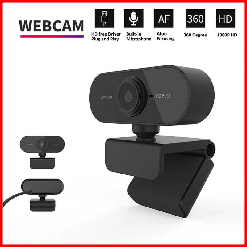 HD Mini 1080P Webcam Microphone Usb Live Video Call for PC Desktop Laptop
