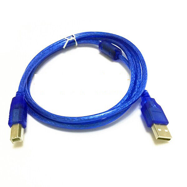 USB 2.0 A TO B HIGH SPEED PRINTER SCANNER PREMIUM EXTENDED CABLE CORD NEW HOT