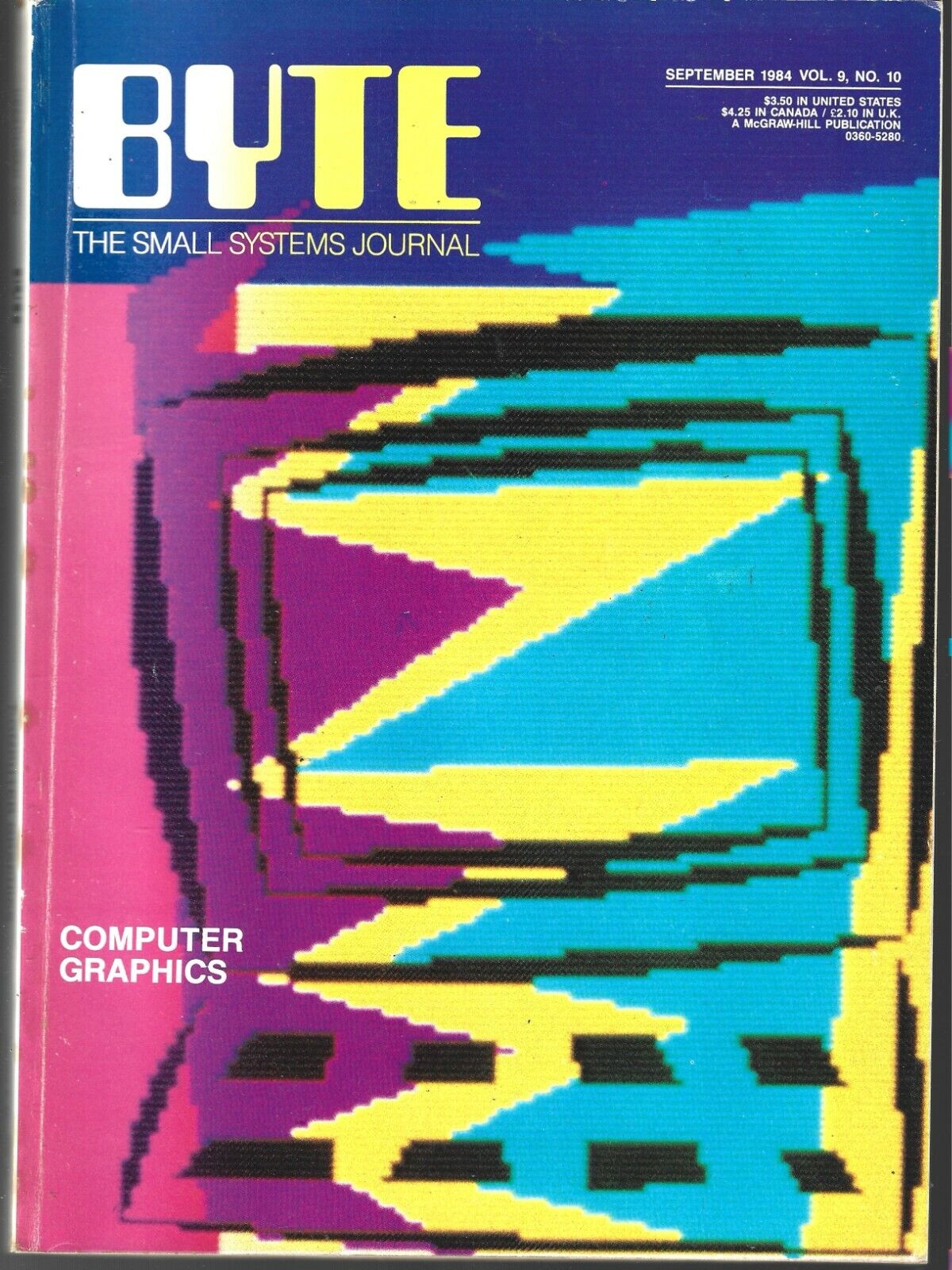 BYTE THE SMALL SYSTEMS JOURNAL MAGAZINE SEPTEMBER 1984 VOL. 9 NO. 10 (FN)