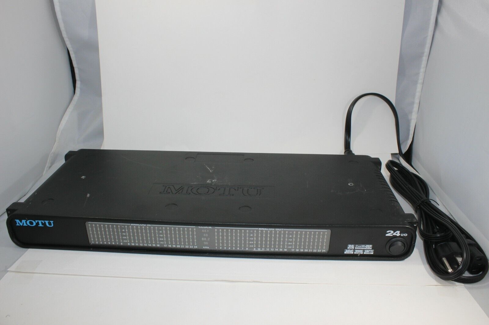 MOTU 24IO 24I/O 24-Channel Audio Interface Mark of the Unicorn 24-bit 96kHz Core