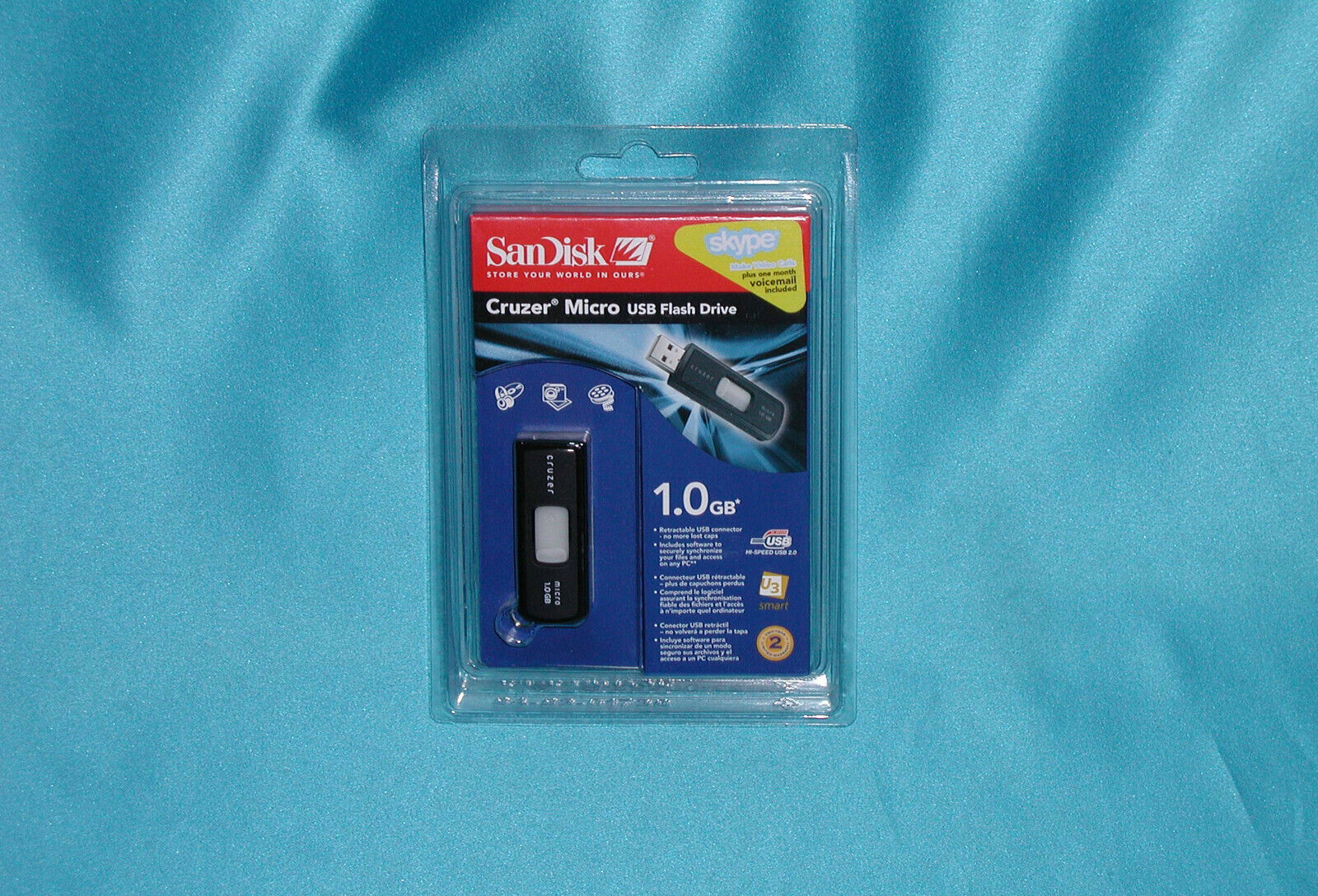 SanDisk Cruzer Micro USB Flash Drive 1.0GB VERY RARE “Factory New”WOW SALE