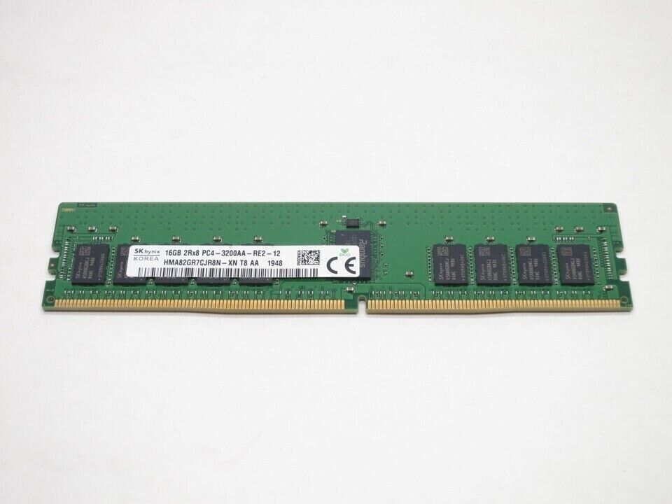 New SK Hynix HMA82GR7CJR8N-XN 16GB DDR4-3200 RDIMM PC4-25600 ECC REG Memory RAM