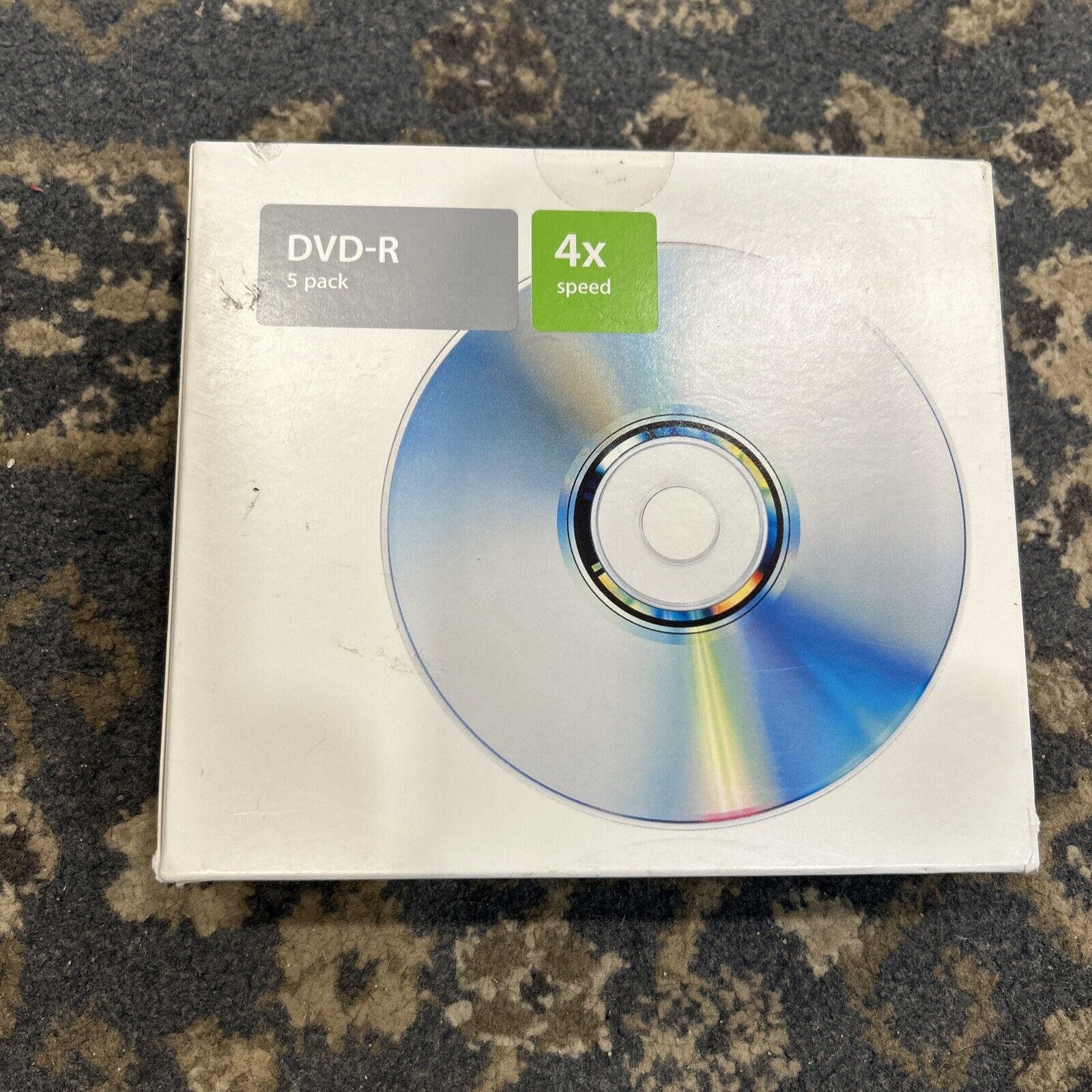 Apple 4x DVD-R Media 5 Pack M8985G/A Authentic OEM  Sealed NOS