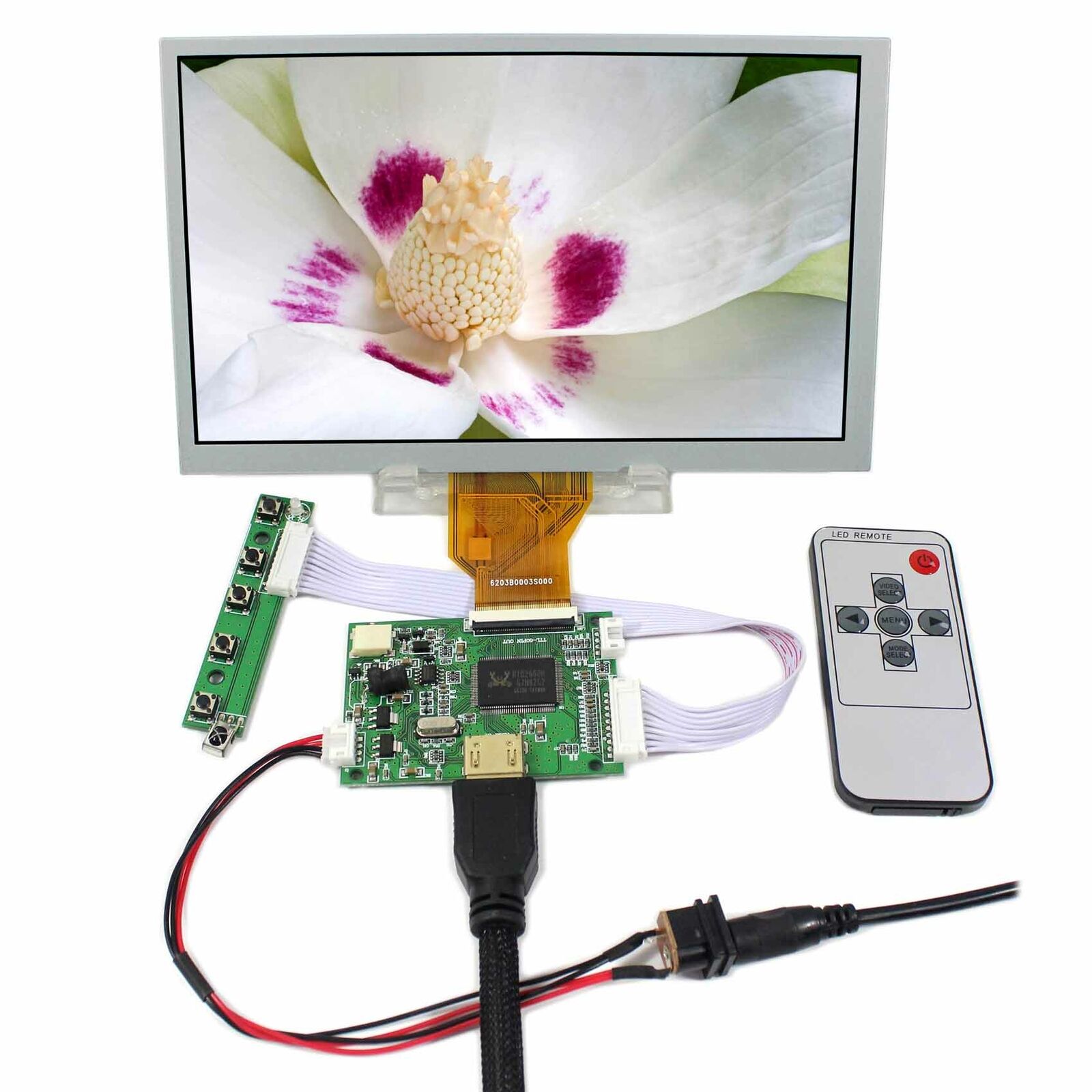 For Raspberry Pi HD MI LCD Controller Board+8\