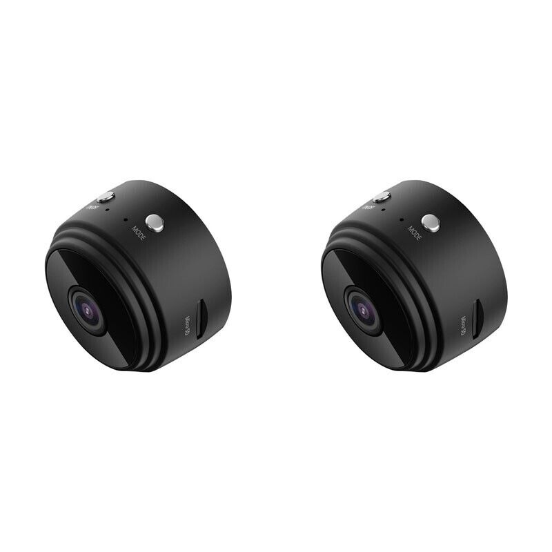 2pc Surveillance Camera NightVision WiFi Wireless IP Camera Outdoor 720p HD