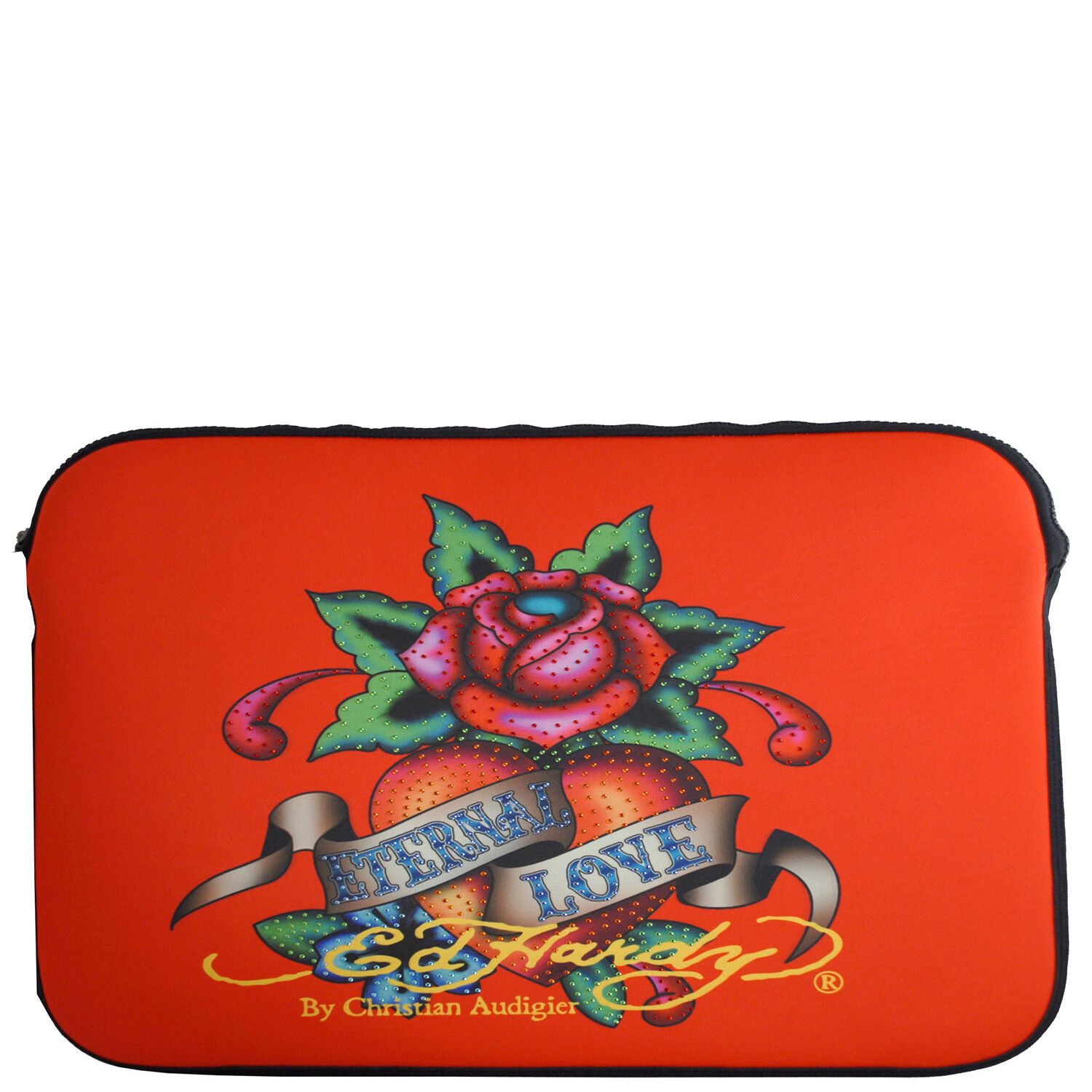 Ed Hardy Bill  Ipod Laptop Tablet Sleeve Protective Shell Cover Case Pouch Clutc