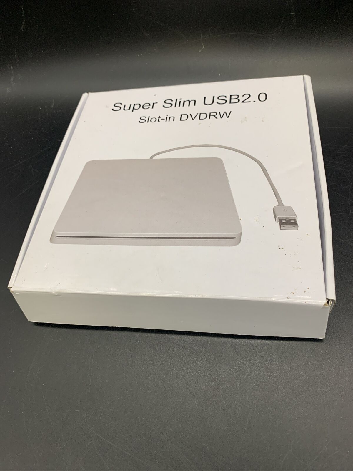 SUPER SLIM USB 2.0 Slot-in DVDRW USB EXTERNAL DVD DRIVE NEW OPEN BOX