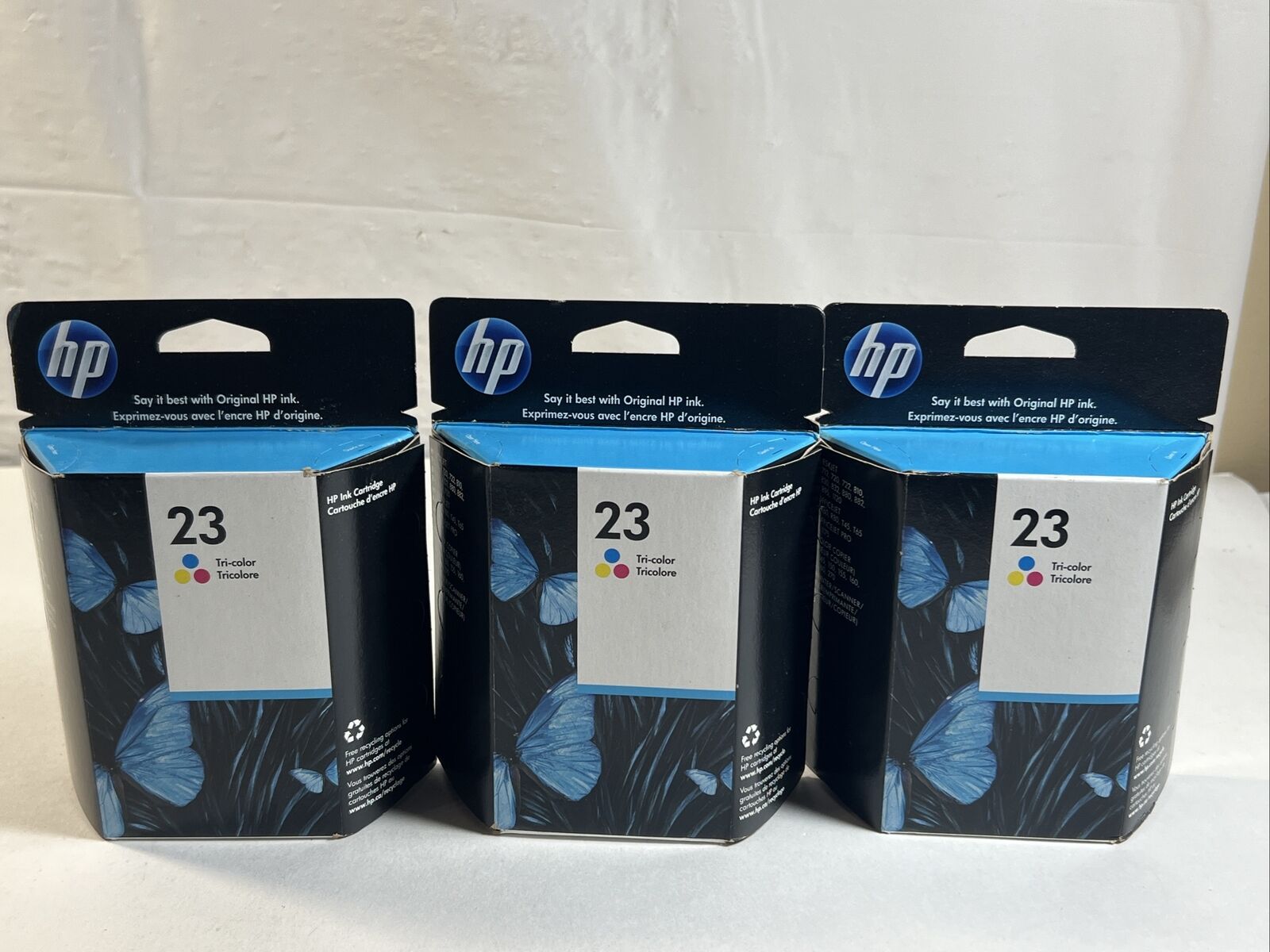 HP 23 Ink C1823D Tri-Color Original OEM-New Genuine Exp 2012 Sealed