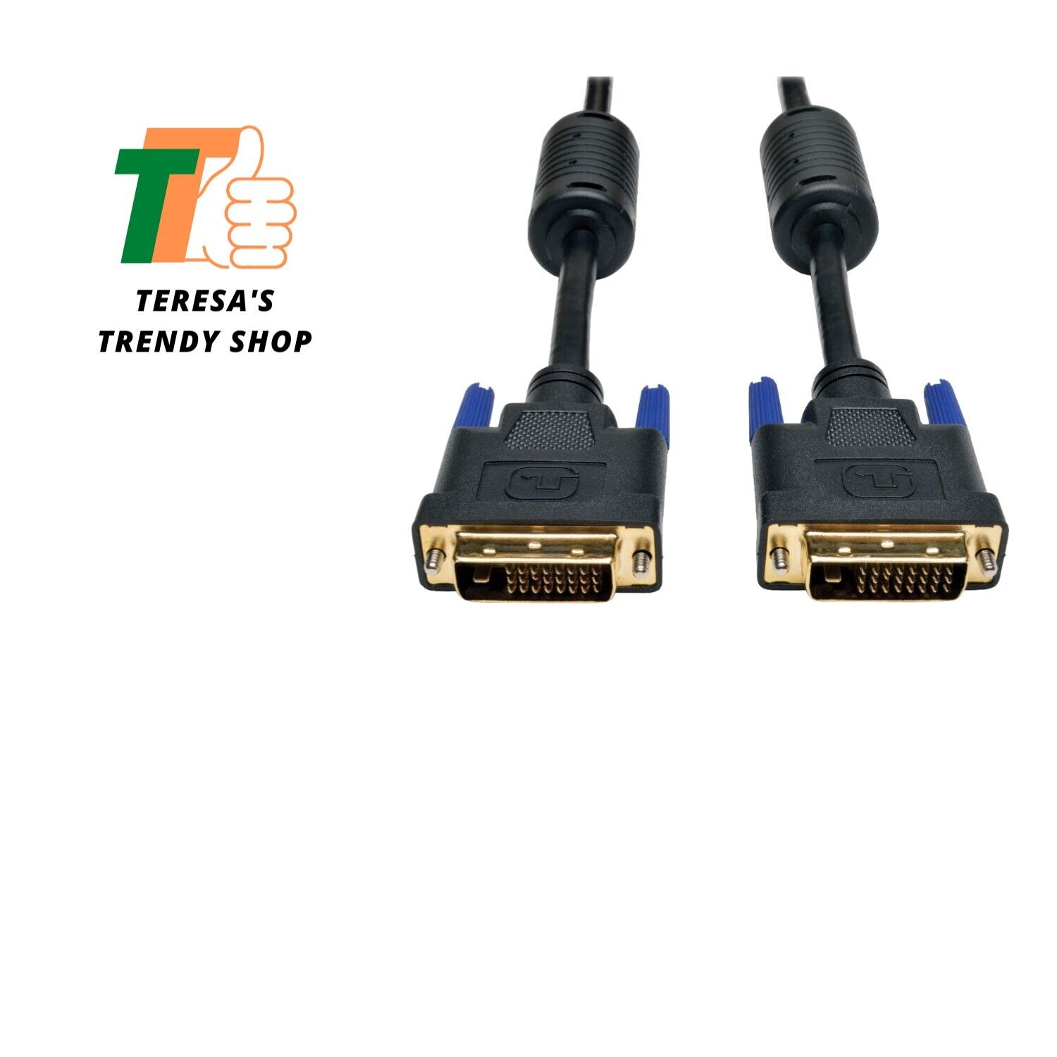DVI Dual Link Cable, Digital TMDS Monitor Cable DVI-D M/M 30-ft.,Black
