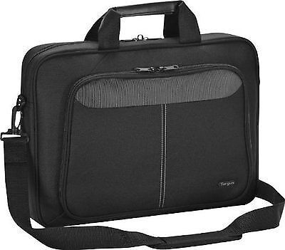 NEW Targus Intellect 15.6” Laptop Bag TBT240US Shoulder Strap Case Black NWT