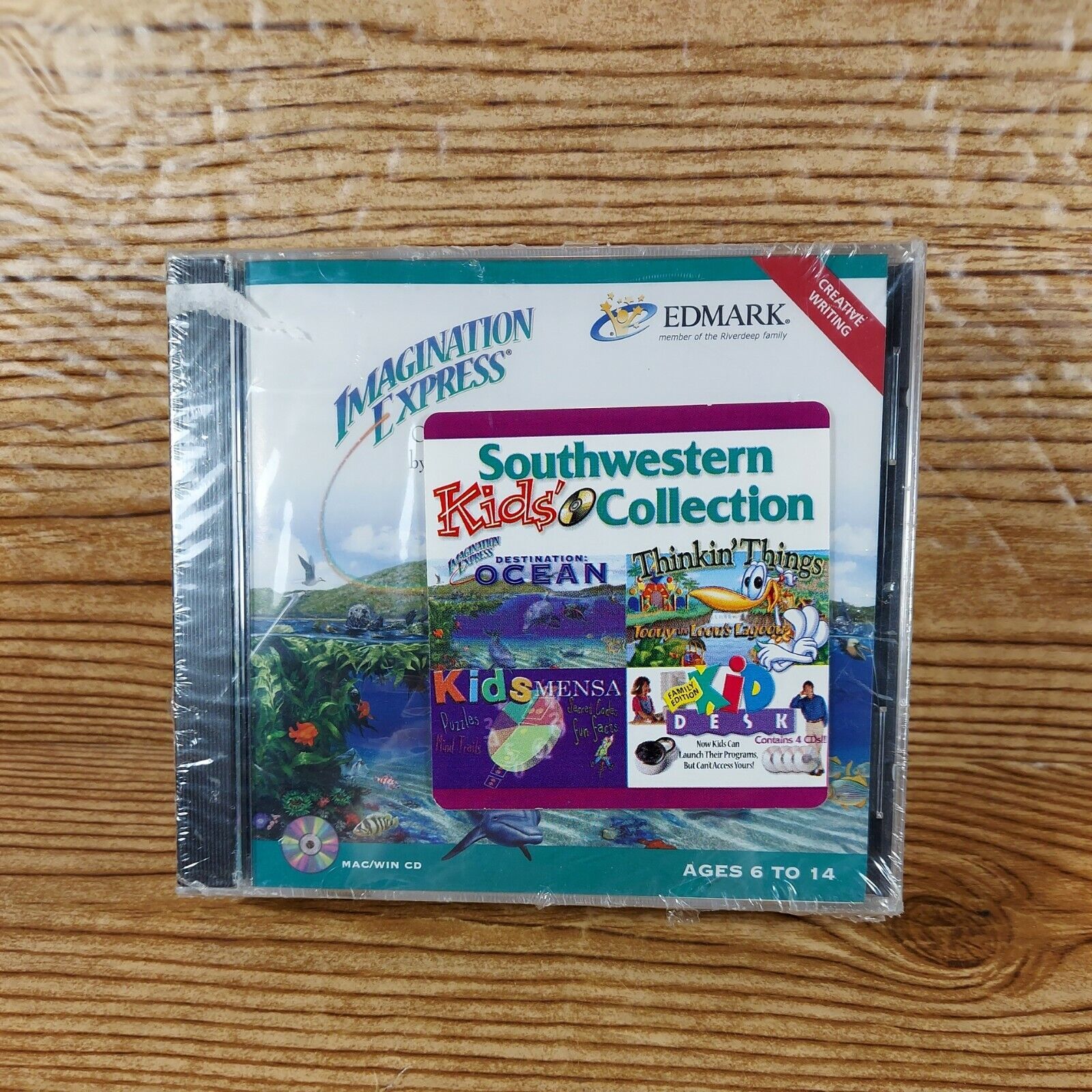 Vintage Southwestern Kids Collection PC Games Learning Riverdeep 1990's