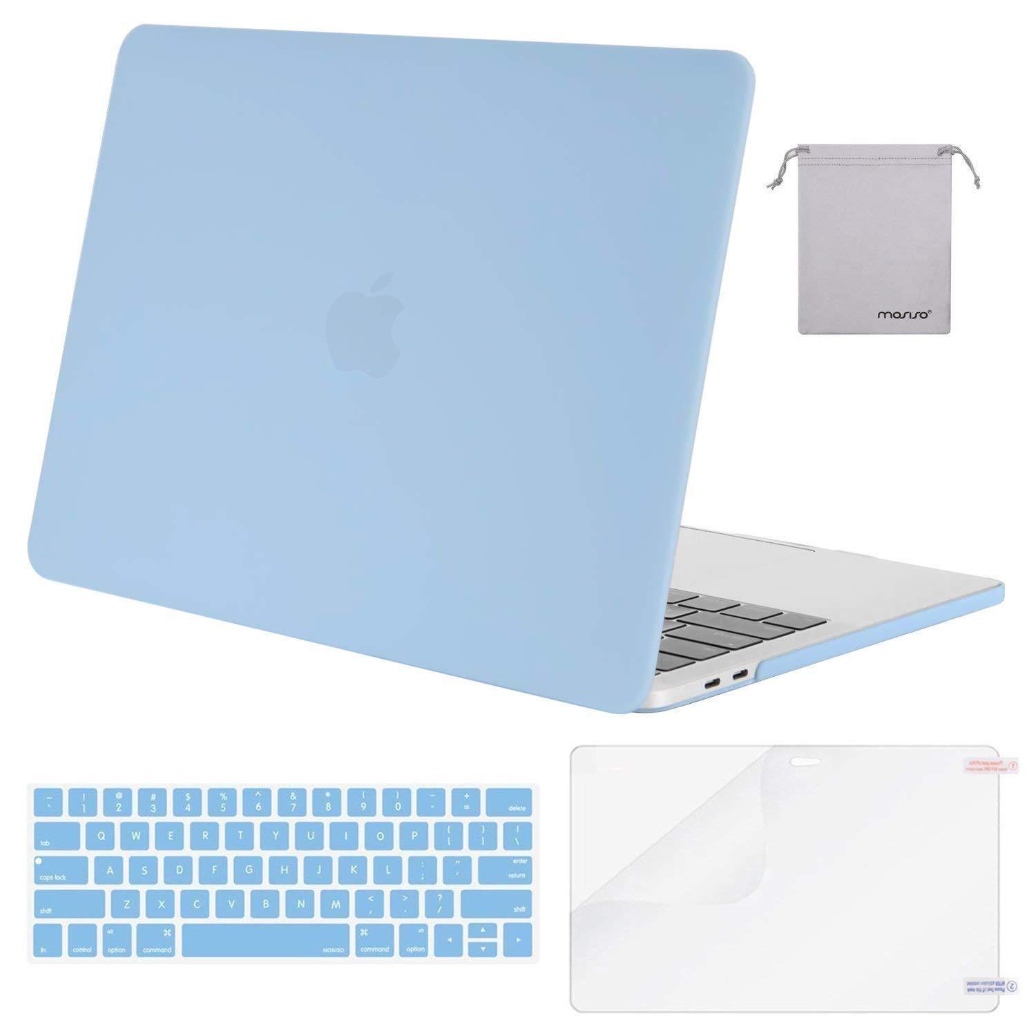 Hard Case Cover Shell for Macbook Air13 /Pro13 CD-COM /Pro13 15 Touch Bar Retina