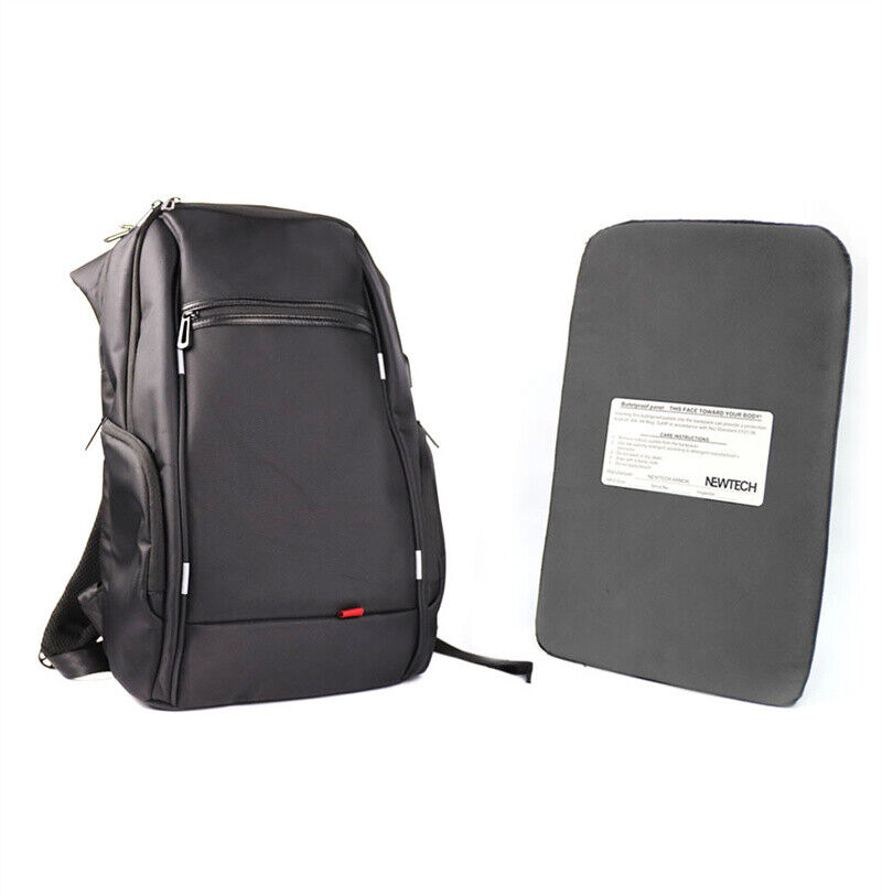 NIJ-IIIa Protection Level Large-Capacity Bulletproof Backpack With USB Port New