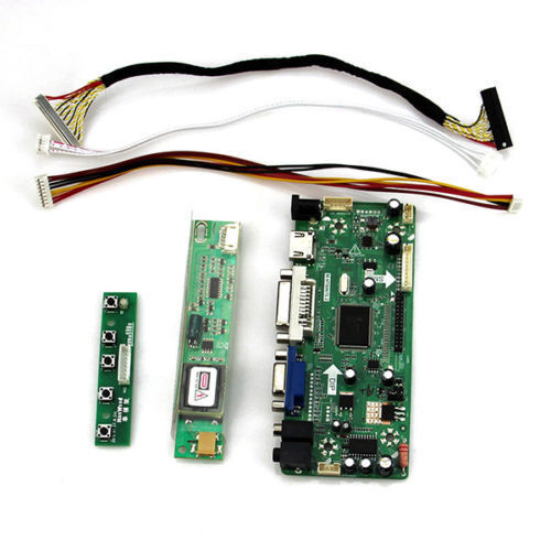 (HDMI+DVI+VGA)LCD Driver Lvds Controller Board Kit for LP154W01-TLD4 1280X800