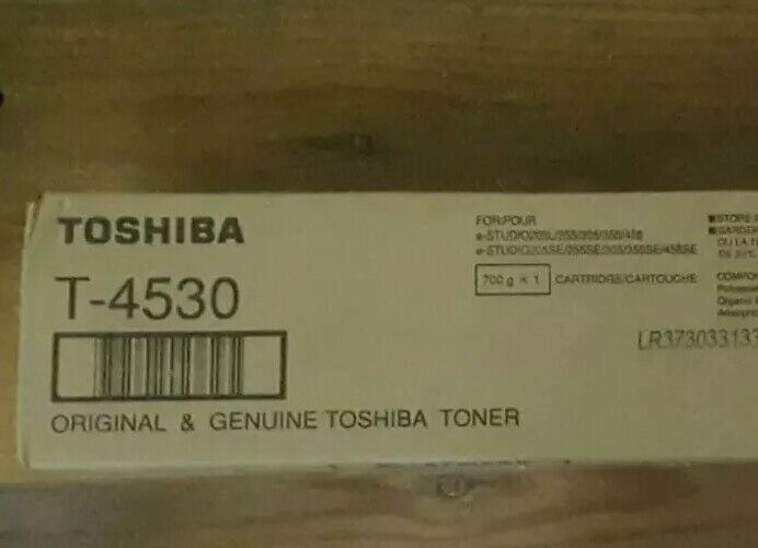 Price Reduction Unopened Toshiba - Genuine - T-4530 Black Toner Cartridge