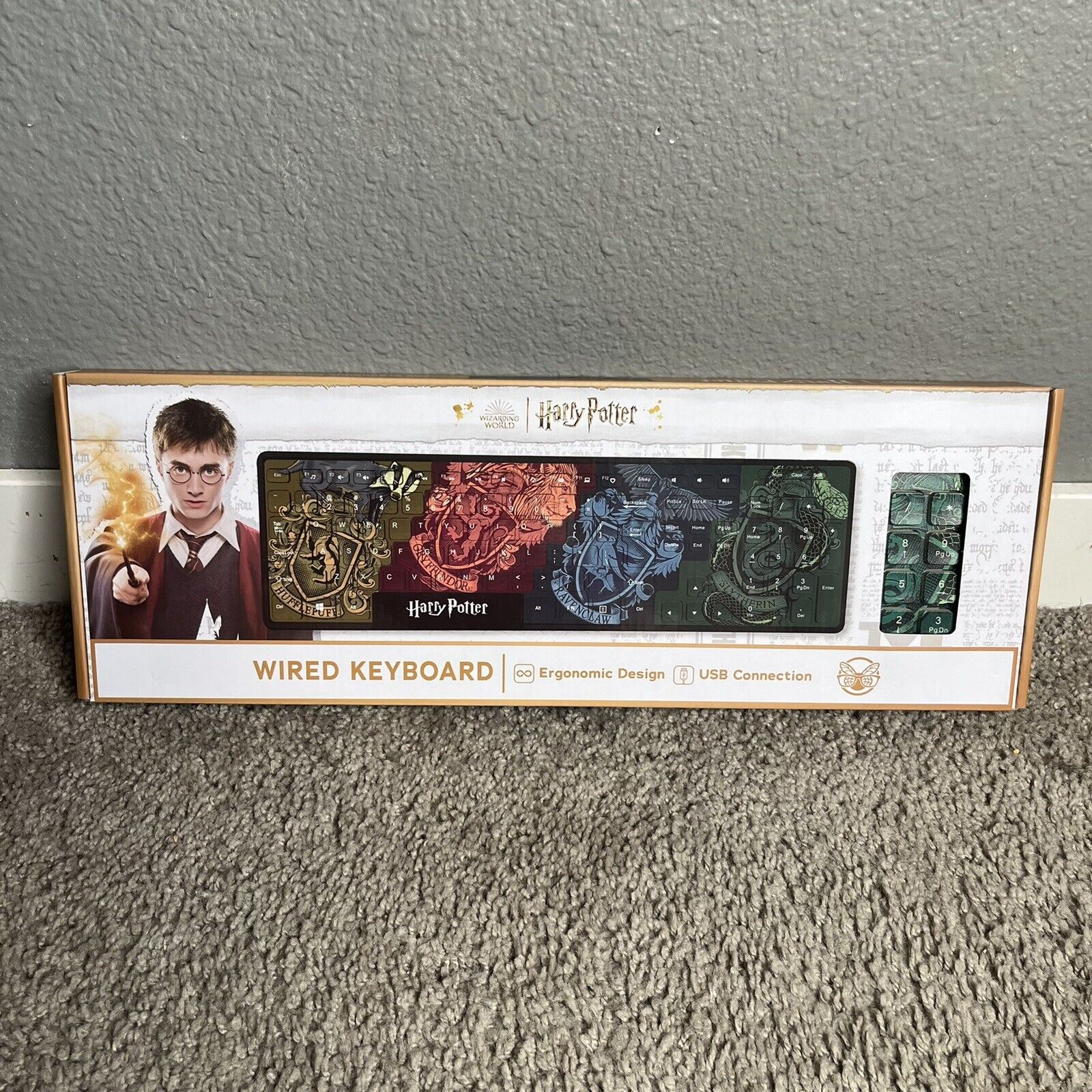 Harry Potter Wired Computer Keyboard Home Office