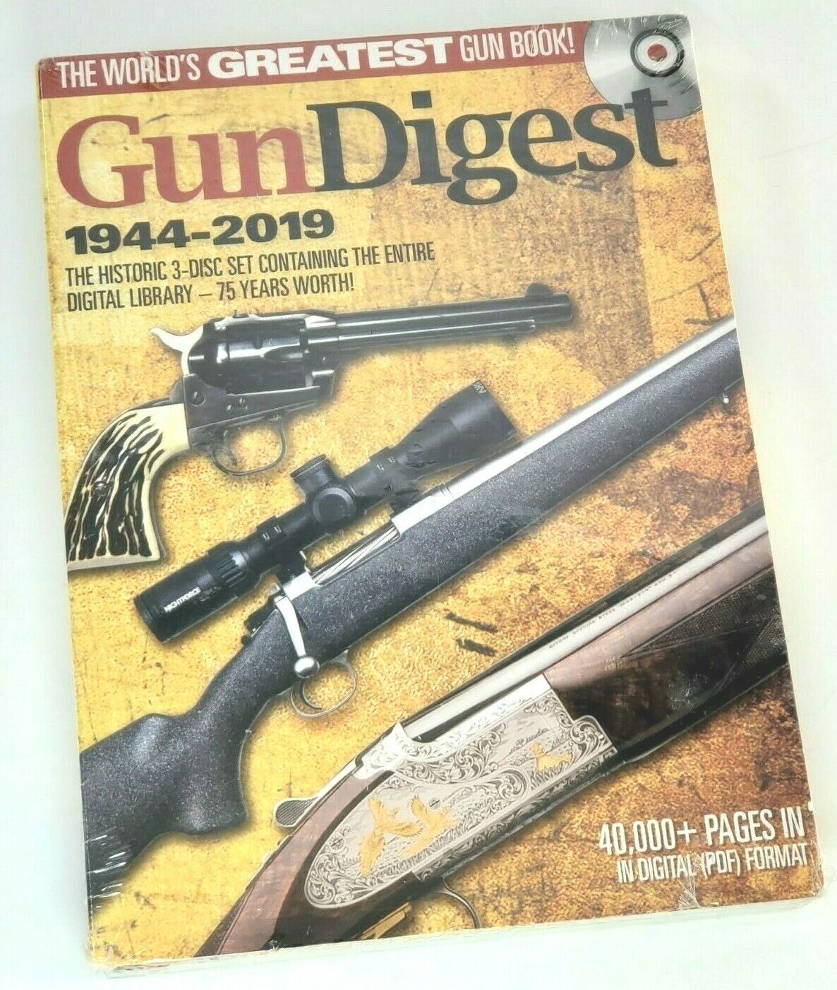 GunDigest 1944 - 2019 The World\'s Greatest Gun Book 3-Disc Set, Digital PDF