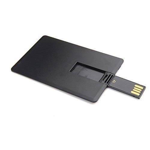 Lot 10 4GB Credit Card USB Flash Drive DIY 4G Black Memory Stick Wholesale Bulk